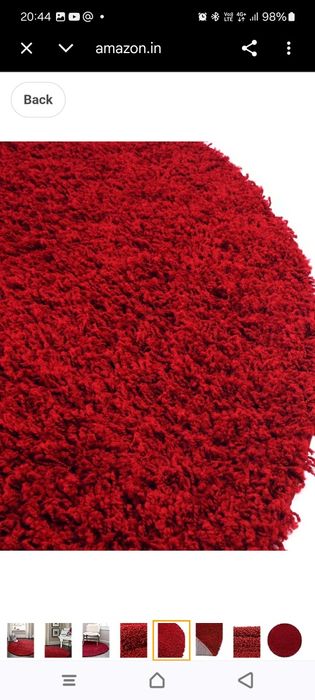 Ковер Ikea ADUM Red. 195см.