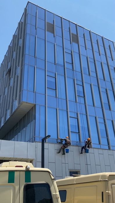 Альпинист . Мытье окон и т.д