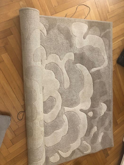 Covor alb model 160x230