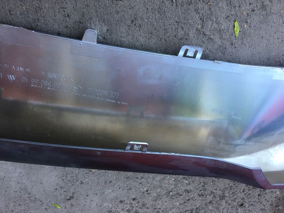 Добавка за броня за Мерцедес W 166 AMG