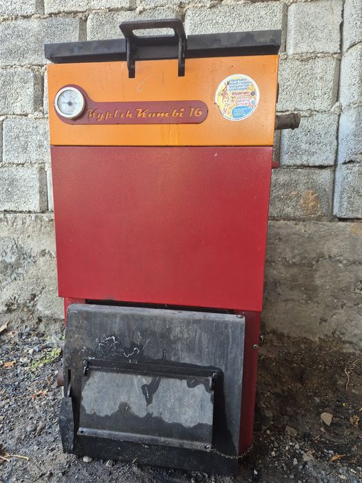 Печка на твёрдом и жидком топливе