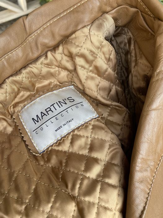 Новый кожаныый пиджак плащ куртка . Италия . Размер 52. L