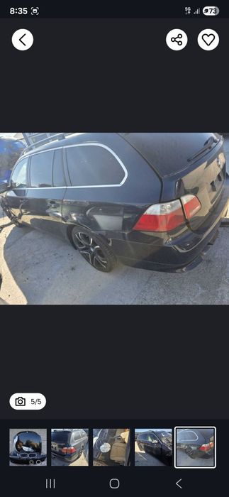Dezmembrez Bmw e60 520D 525D 530D 530i Piese
