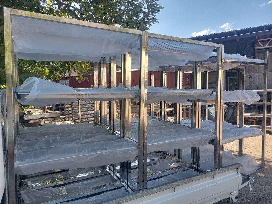 Истеллаж нержавека цех озидан