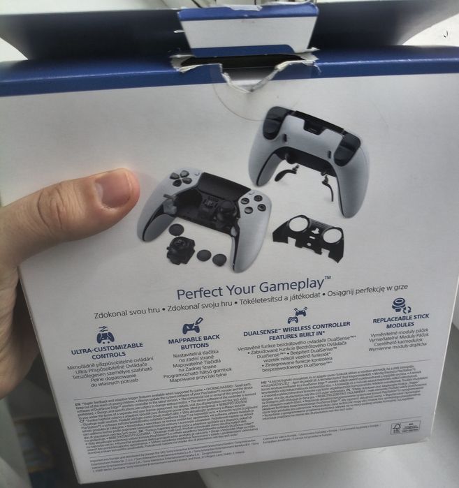 Controller Wireless fara fir PlayStation 5 DualSense Edge Hunt Alb Ps5