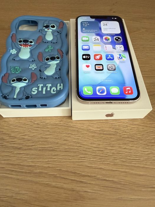 iPhone 13 Pink 128GB -Перфектен 128GB 97% батерия