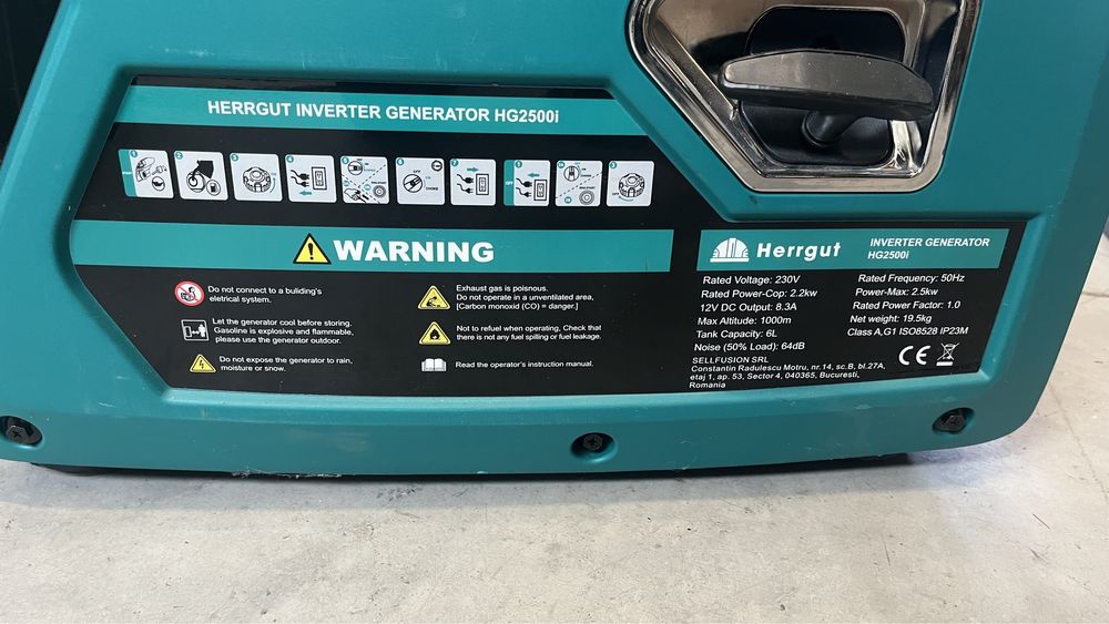 Generator cu invertor 2500w !!GARANTIE !!