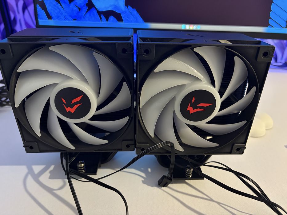 Башенный кулер ARDOR GAMING SOAR Black (DEEPCOOL AG400) — 2 шт.