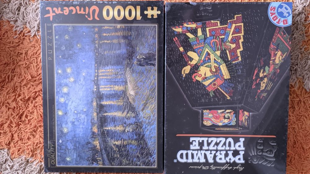 Vând jocuri puzzle noi