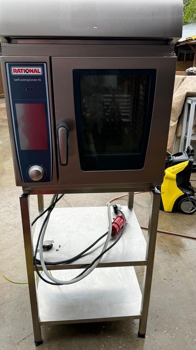 Cuptor gastro RATIONAL SelfCookingCenter XS 6 tavi + hota condensare