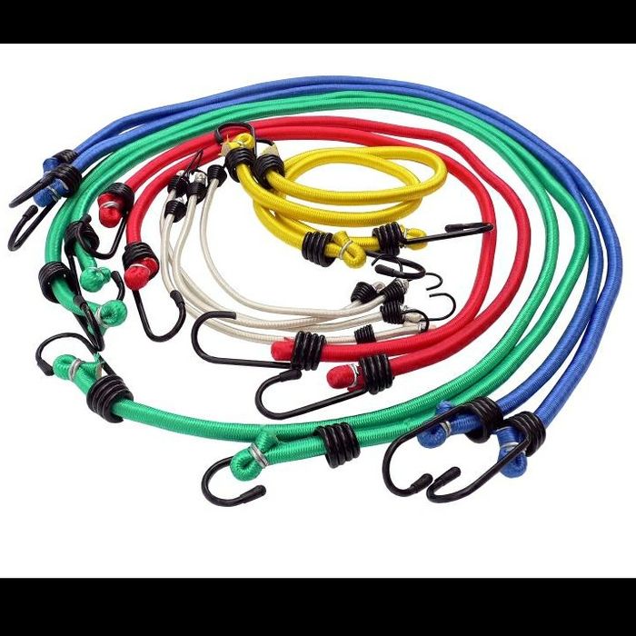 Set 12 extensoare din elastic dimensiuni diferite