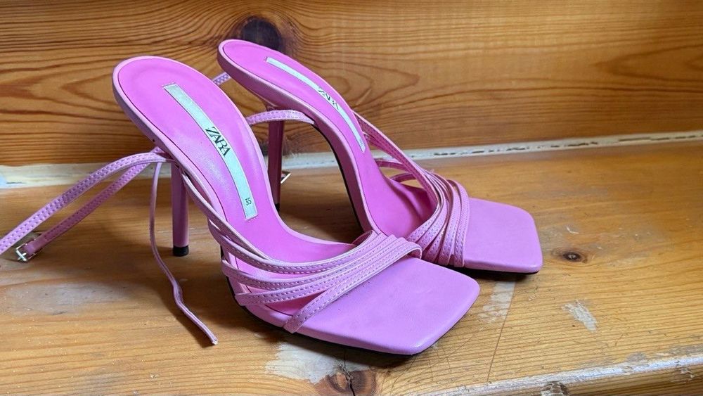 Сандали на ток Zara, 35