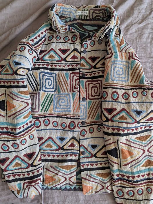 Мужская рубашка, яркая, новая. Размер 50-52