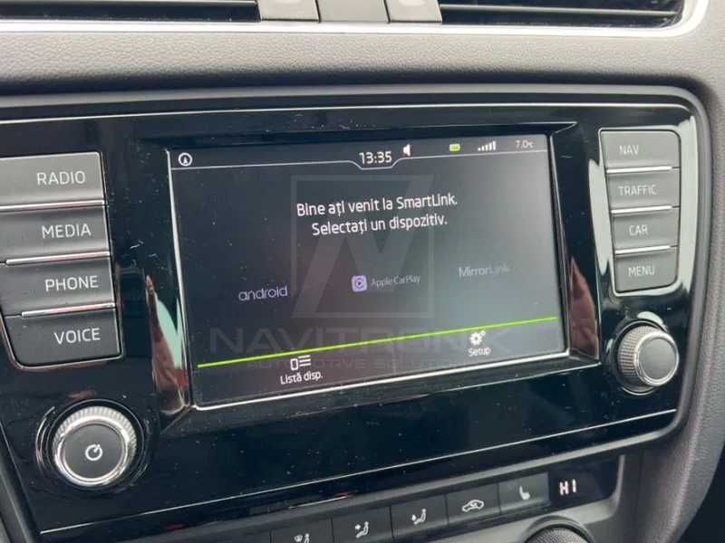 Licență ŠKODA SmartLink Activare Apple CarPlay și Android Auto