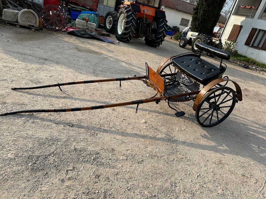 Șareta + Hamuri piele