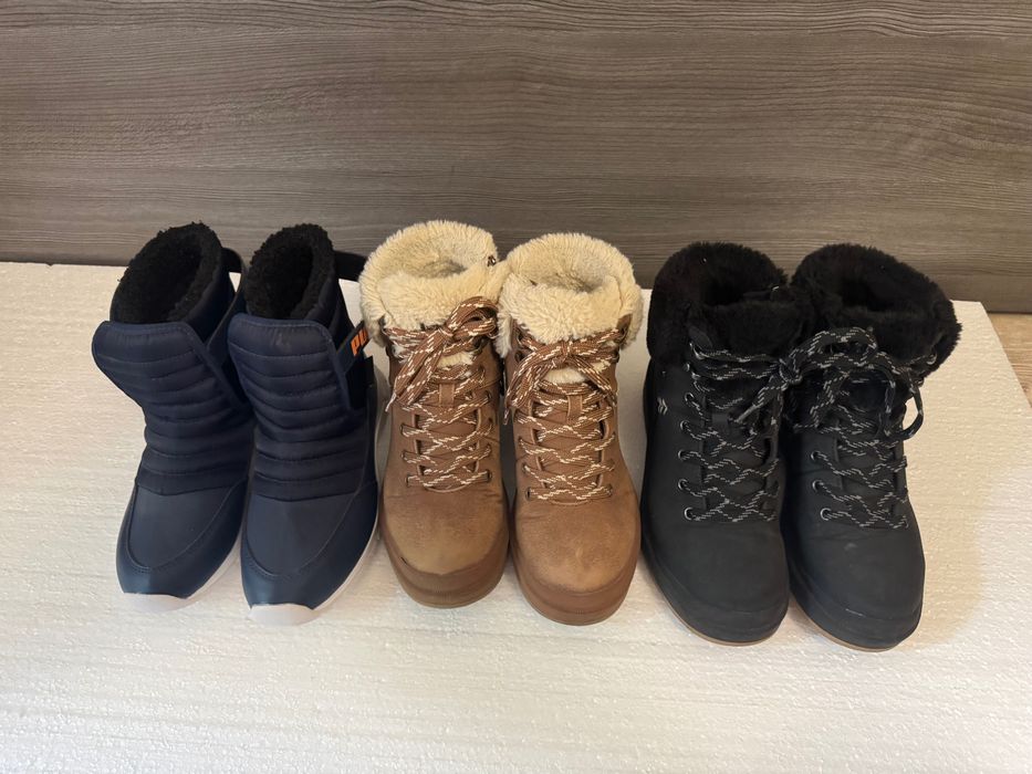 Ghete incaltaminte copii (baieti) Skechers (2 perechi) Puma (1 pereche) numarul 35