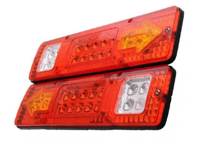 LED стопове със стрелки, стоп светлина с мигач за камион влекач тир