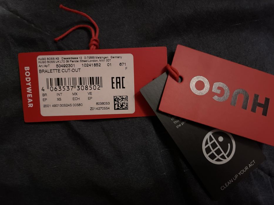Розов потник на Hugo Boss