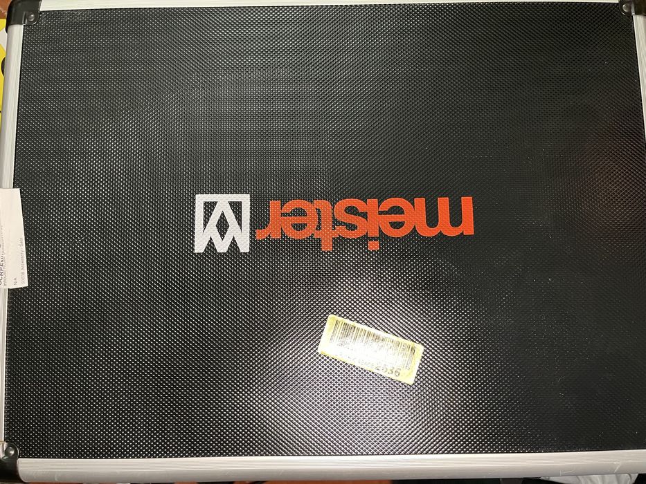 Treusa de scule Meister 230 piese - Cutie de scule cu roți -