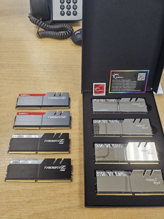32GB(4x8GB) DDR4 3200Mhz CL14 B-die с доживотна  гаранция!