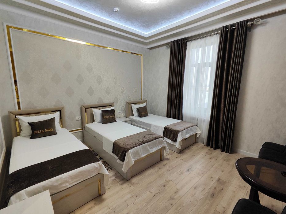 Bella Navoi mehmonxona Lux xona 3 kishilik