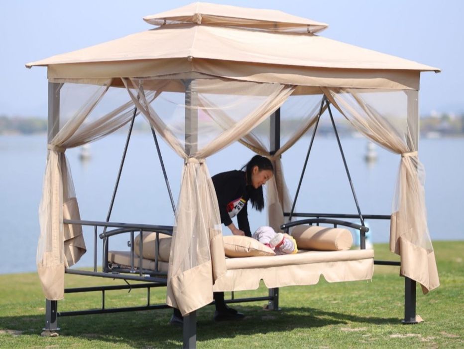 тент зонтик  качела,шатер матриалини янгилаш