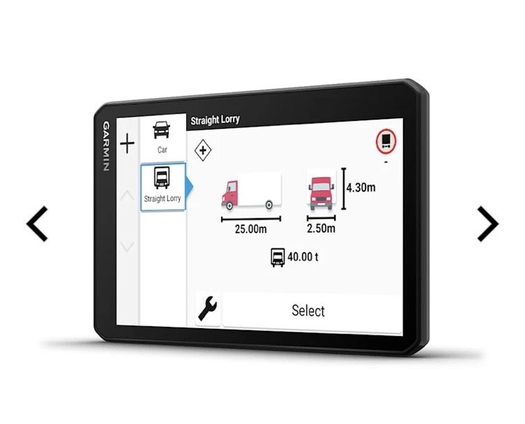 Navigatie Garmin DEZL LGV720 nou sigilata