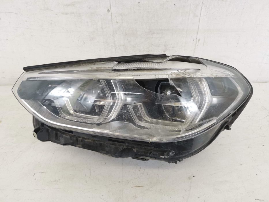 Ляв Фар Пълен Лед БМВ Х3 Г01 [ - ], Х4 Г02 [ - ] Оригинален Повреден /