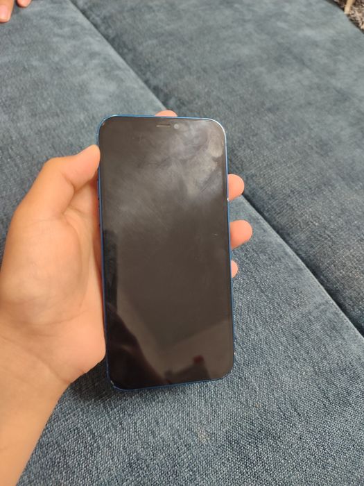 Айфон 12 синий цвет