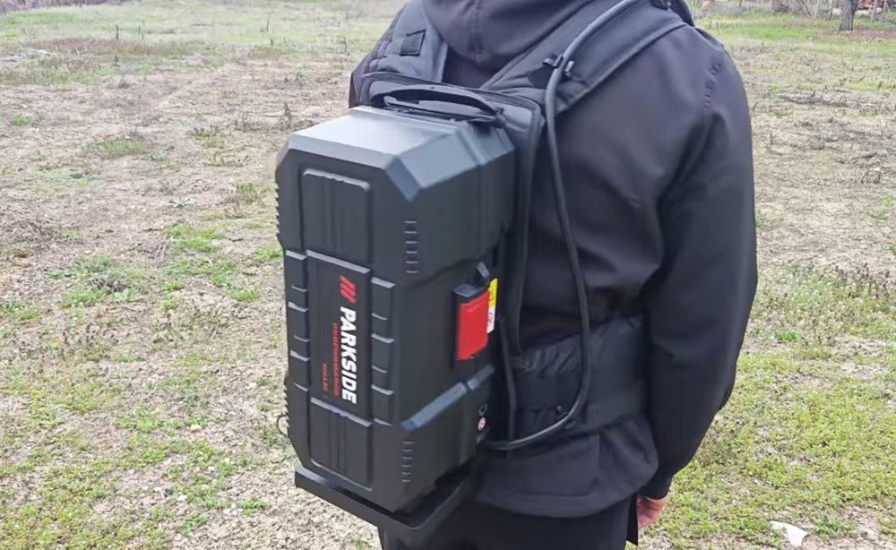 Rucsac acumulatori Parkside 20 V