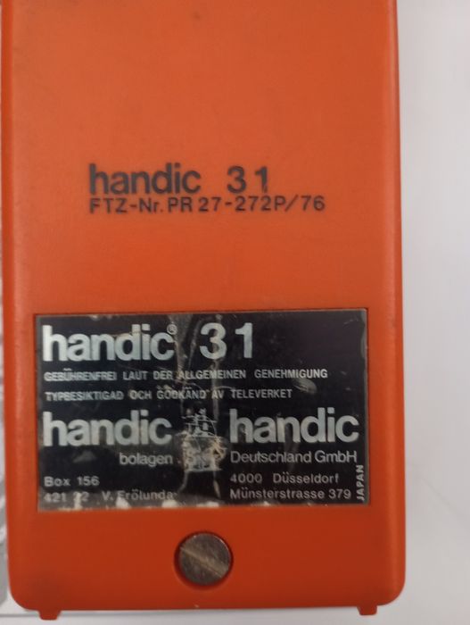 Vând Transmițător radio walkie-talkie Handic 31