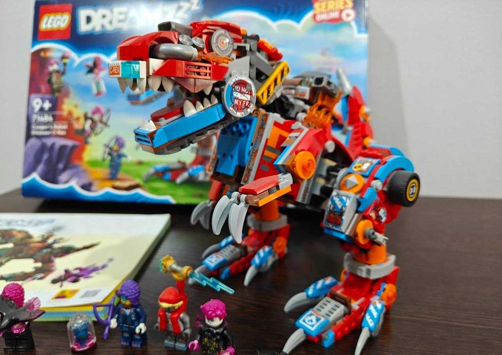 Lego Dreamzzz Cooper's Robot Dinosaur C-Rex 71484 Оригинал