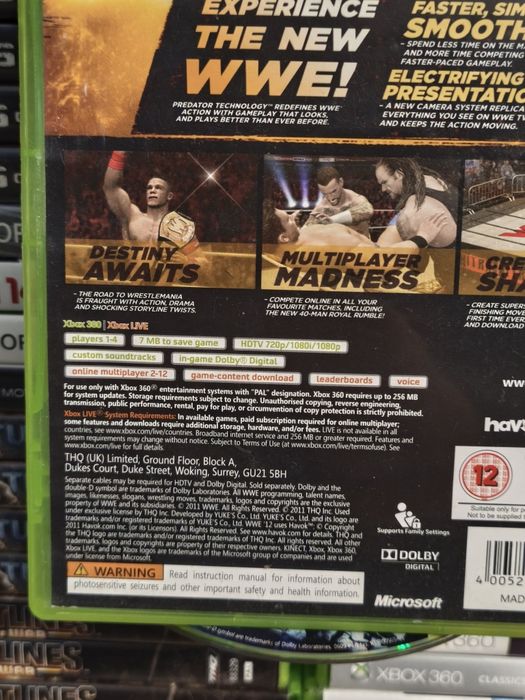 Joc/jocuri W 12/ WWE 12/w2k12 Xbox360 original