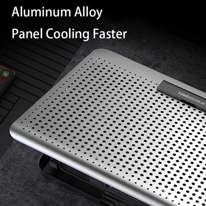 Cooler laptop 17", USB, Argintiu