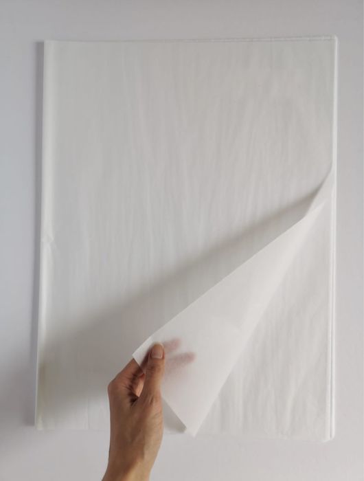 Бумага Тишью для упаковки , без сгиба