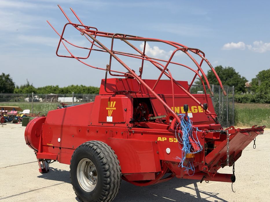 Presa/Balotiera Welger AP53  Import Germania Impecabila Claas John Deere