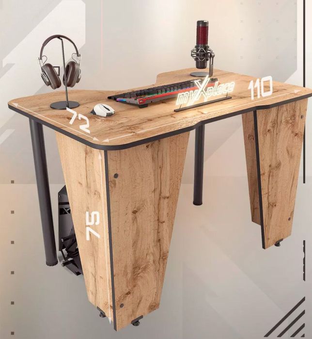 Компьютерный стол с тумбой