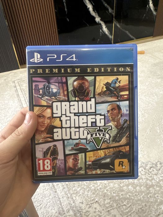 Диск для пс4 пс5 GTA V