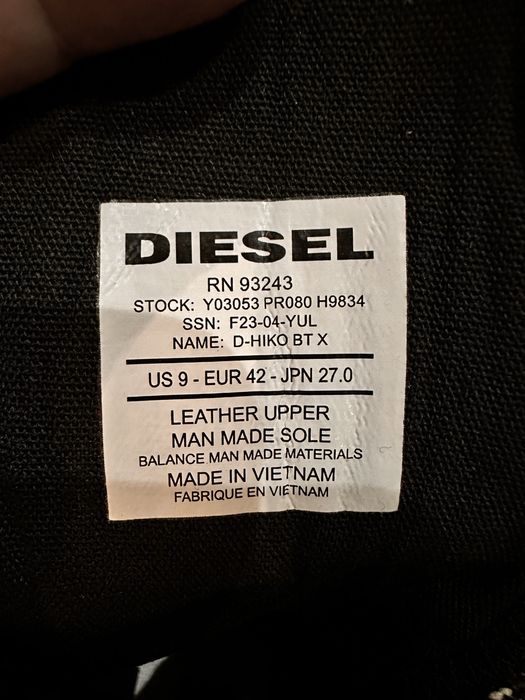 Ботинки мужские Diesel