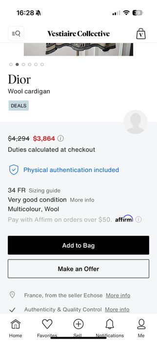 Cristian dior палто