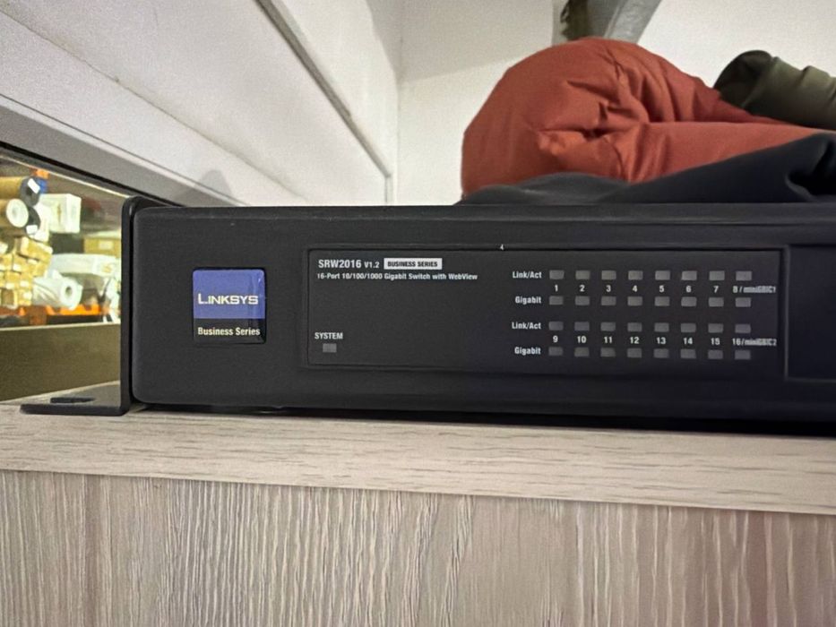 Коммутатор гигабитный 16 порт