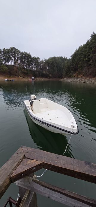 Vând barca cu motor johnson 40cp