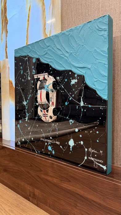 Картина машины Porsche 911 RSR