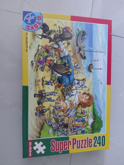 Lot 10 puzzle -uri diverse