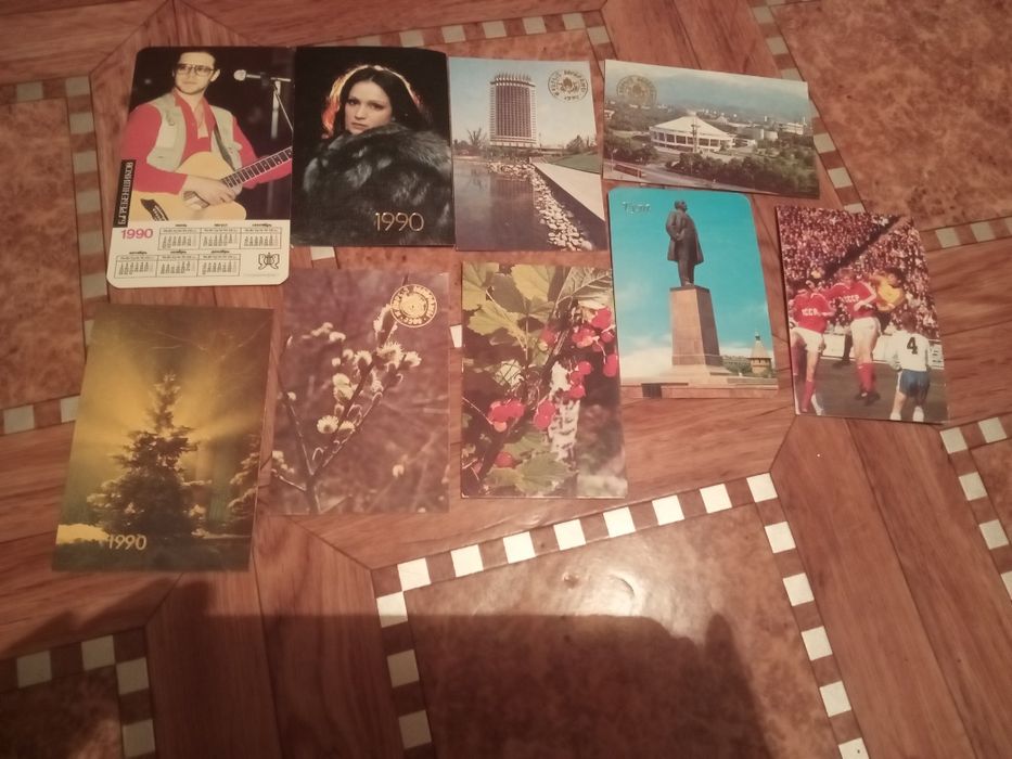 Продам советские календарики