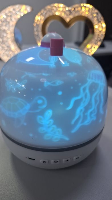 Ночник детский  - проектор звёздного неба, морских животных и дрс эффе