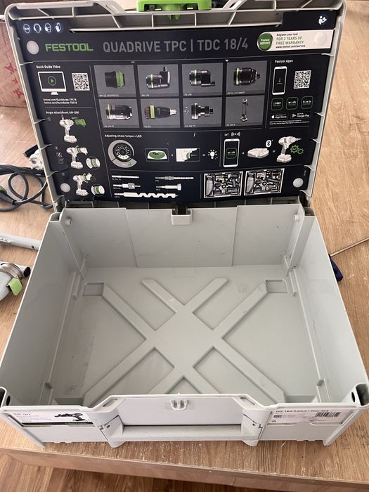 Festool Systainer TDC fara insertie .