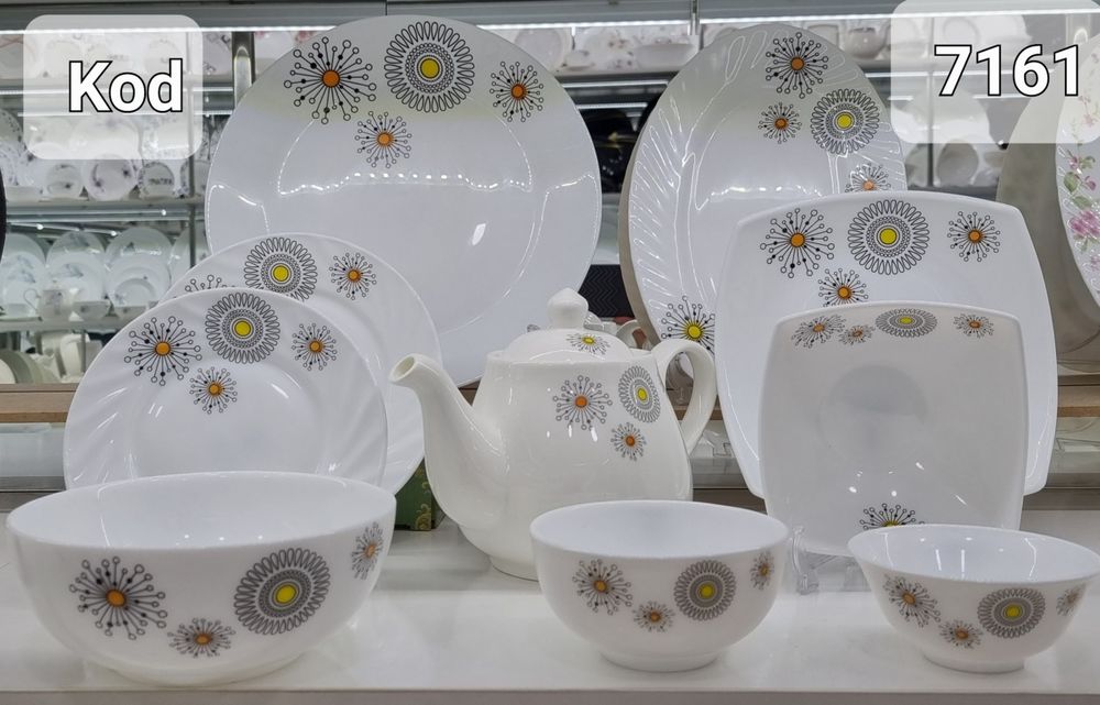 Посуда набор для подарок,Idishlar to'plami sovg'a uchun 8 MART