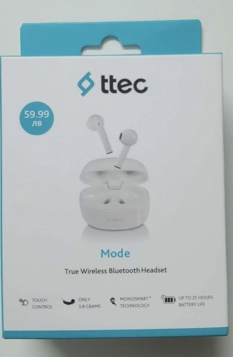 Безжични слушалки Ttec