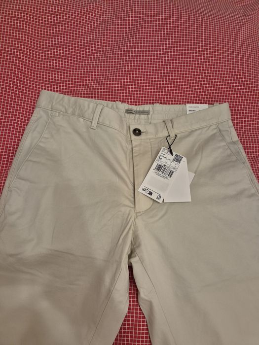 Pantaloni chino bej pentru barbati, marca Mango, marimea 40 (31), noi